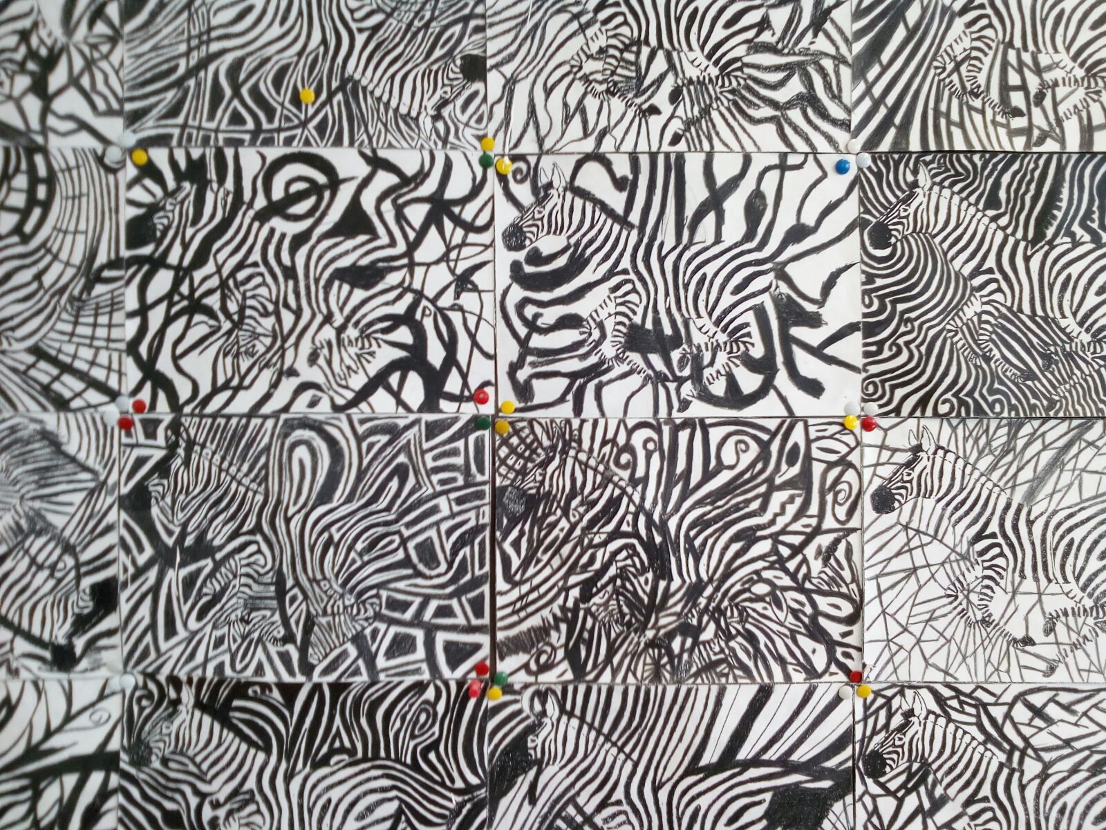 Workshop Koppstraße - Zebrazeichnungen