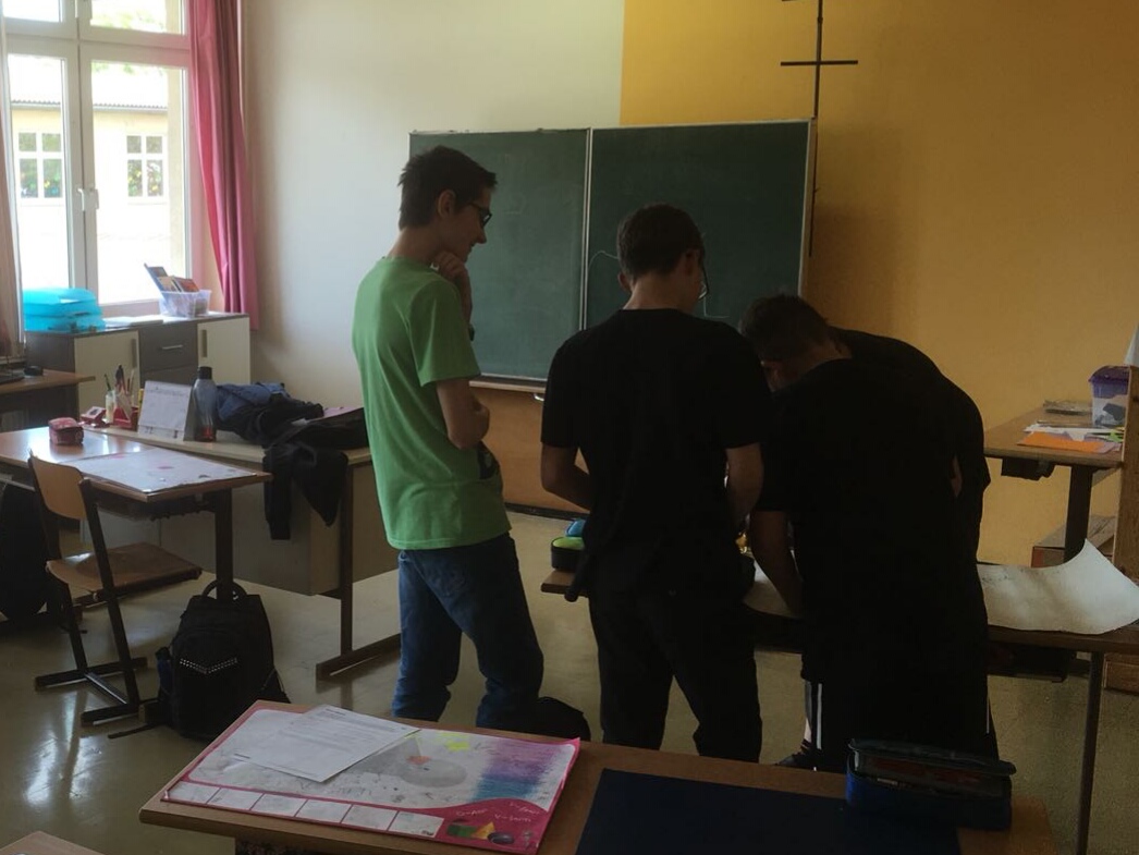 Workshop - Schüler von hinten